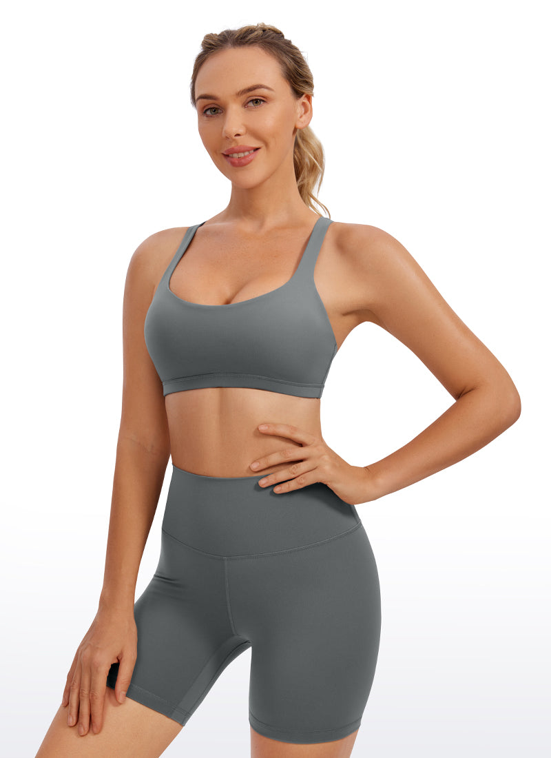 Nakedfeel Bra Cross Back Low Cut