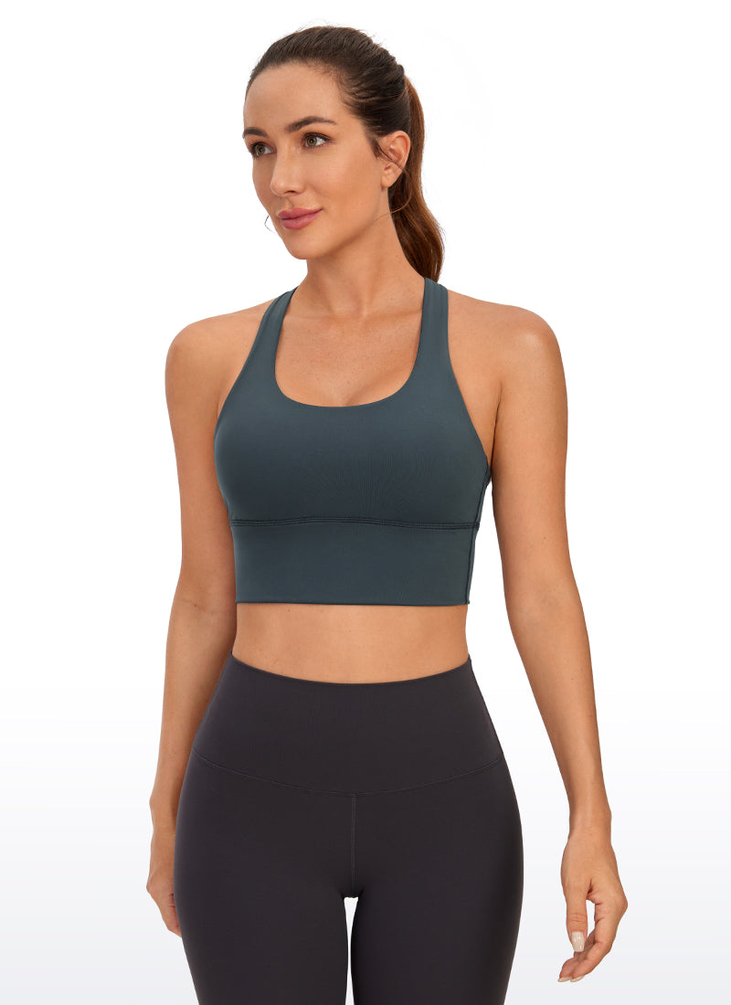 Nakedfeel Strappy Bra Longline