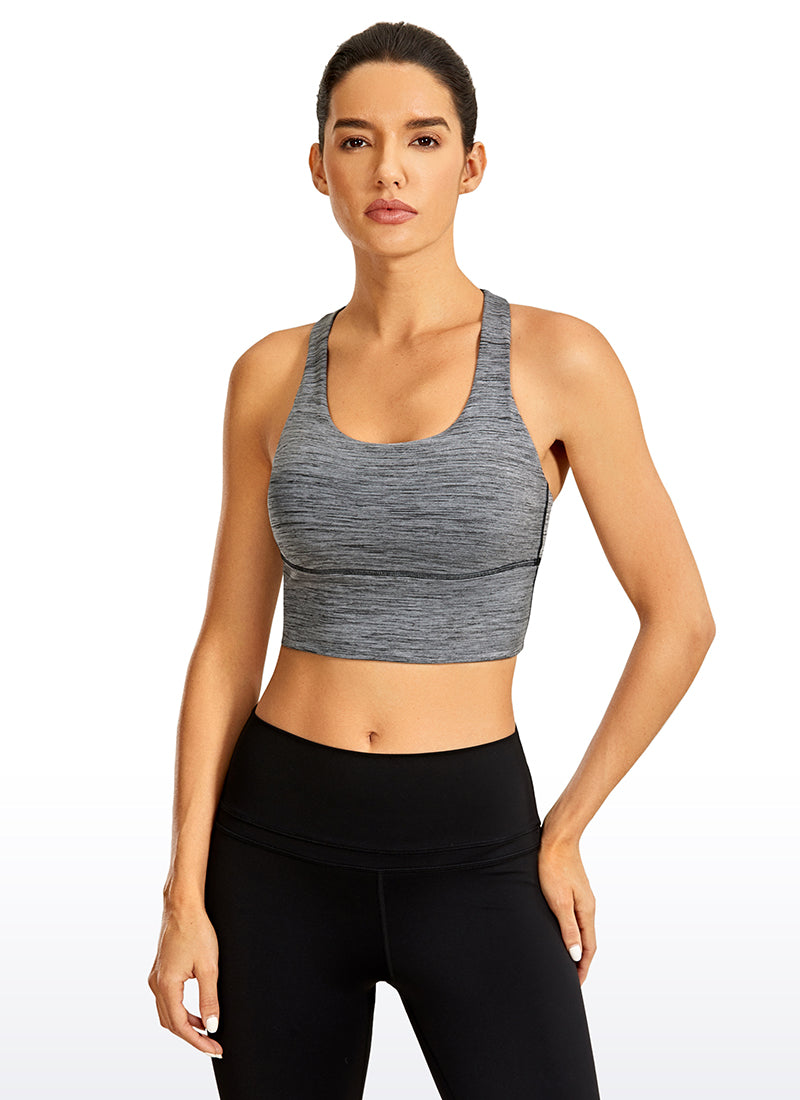 Nakedfeel Strappy Bra Longline