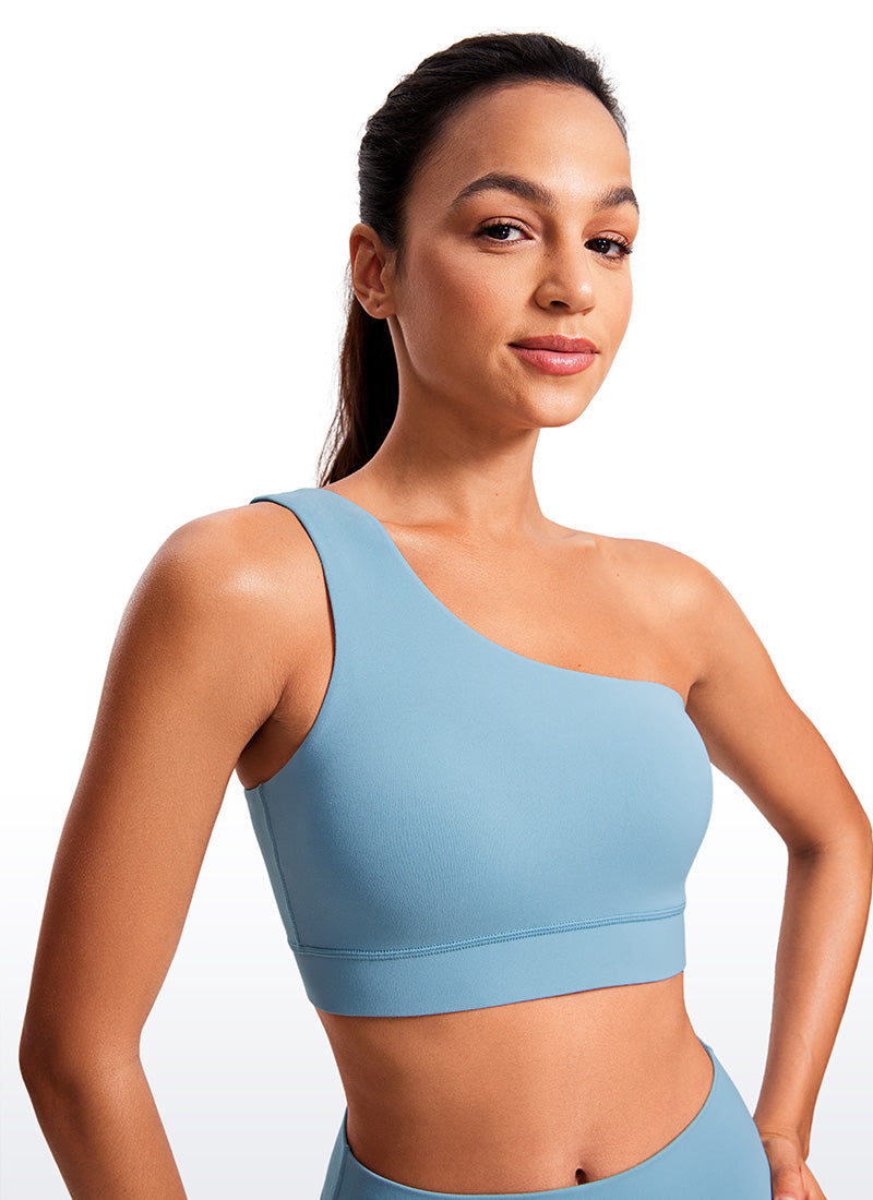 Butterluxe One Shoulder Sports Bra