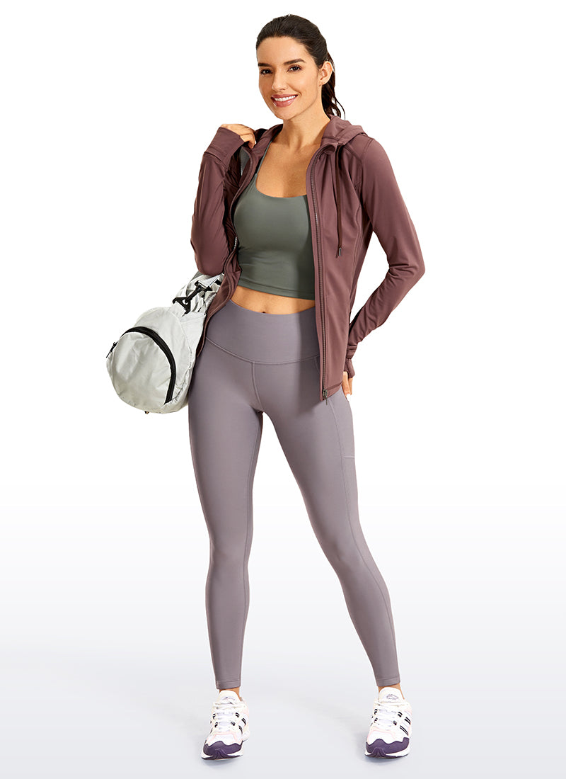 Thermal Fleece Lined Pocket Leggings II 25''