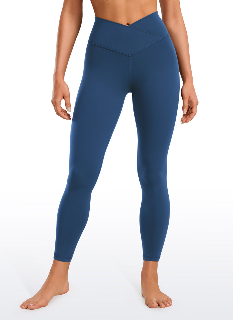 Butterluxe Yoga Leggings 25''- V Cross Waist