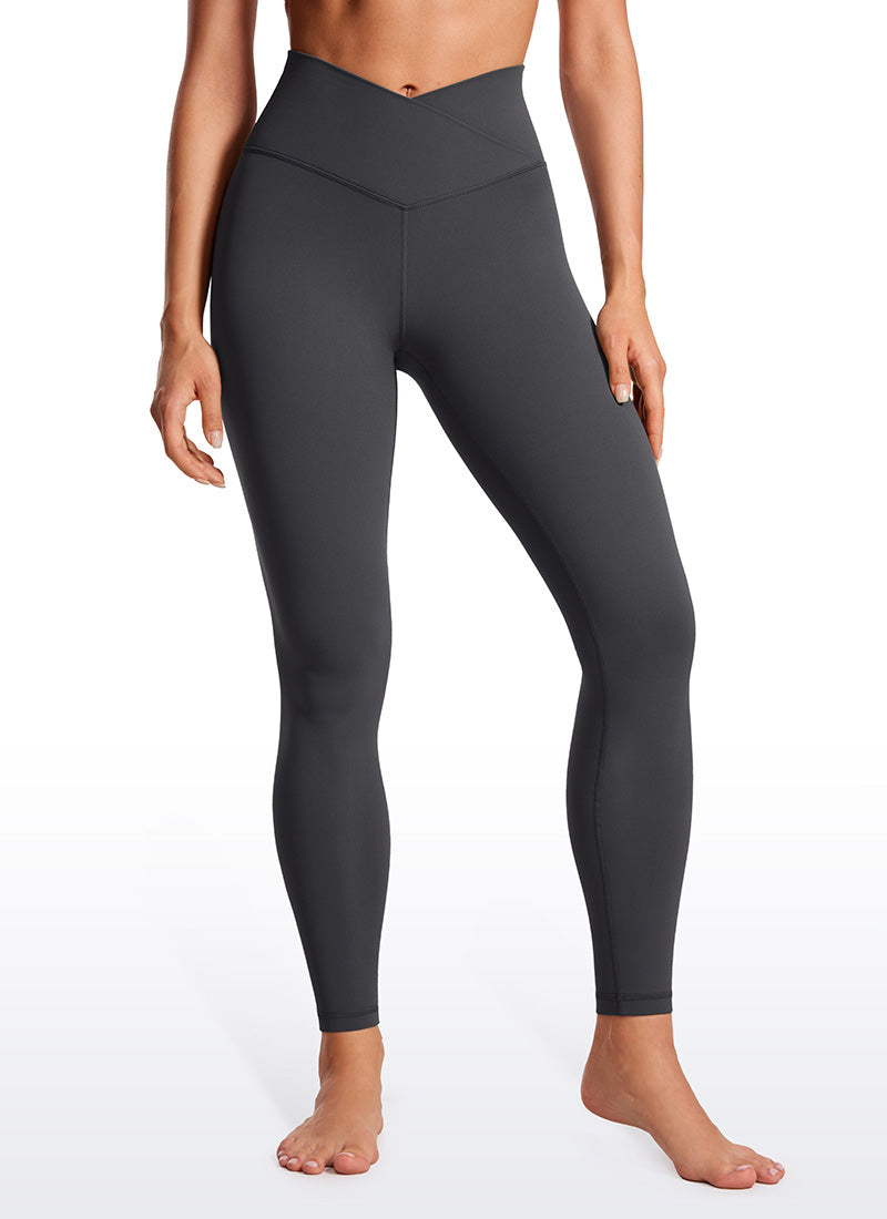 Butterluxe Yoga Leggings 28''- V Cross Waist