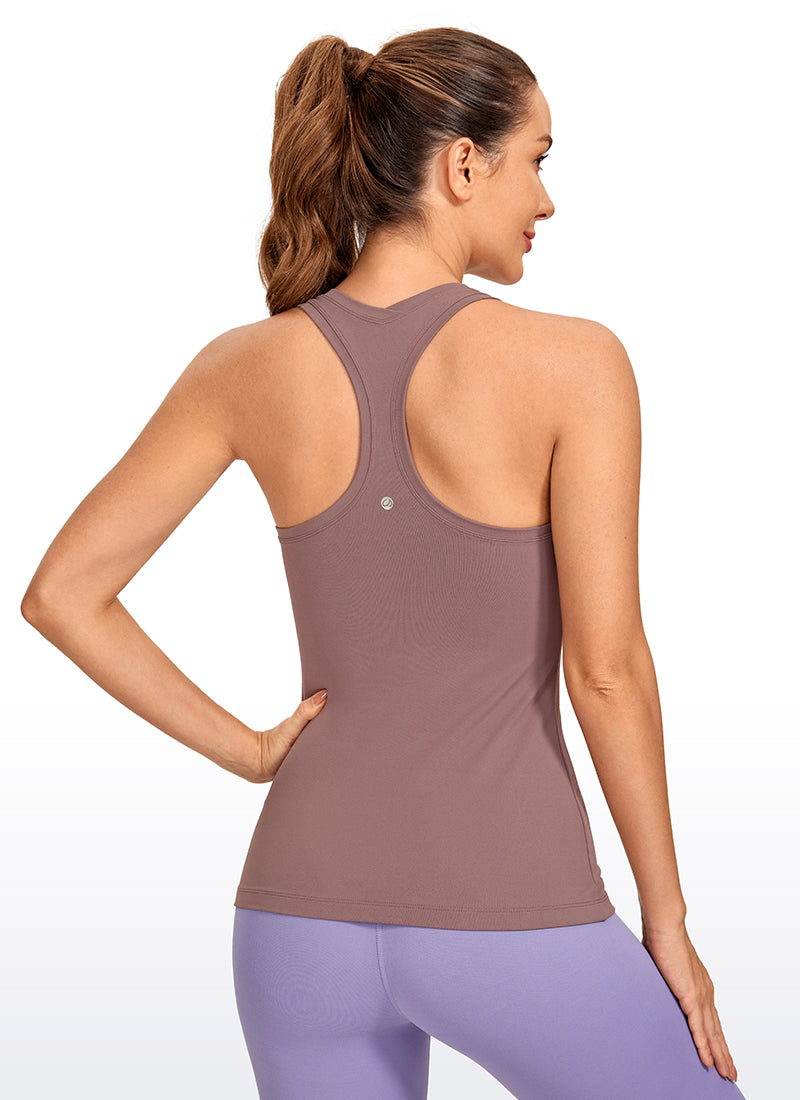 Butterluxe Hip-Length Tank Racerback