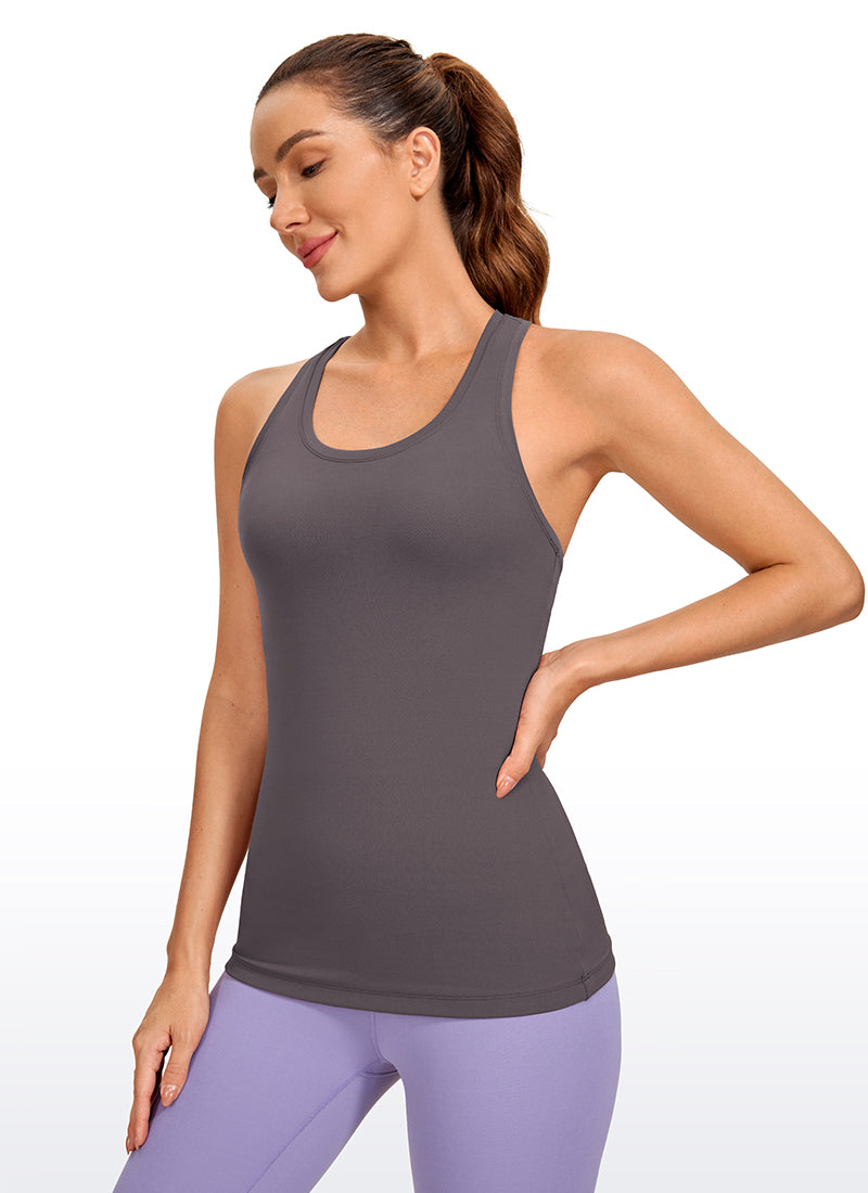 Butterluxe Hip-Length Tank Racerback