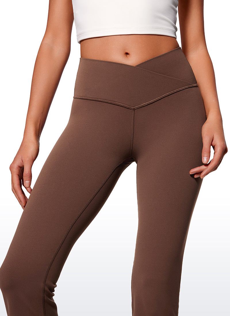 Butterluxe Flare Leggings 31'' - V Cross Waist