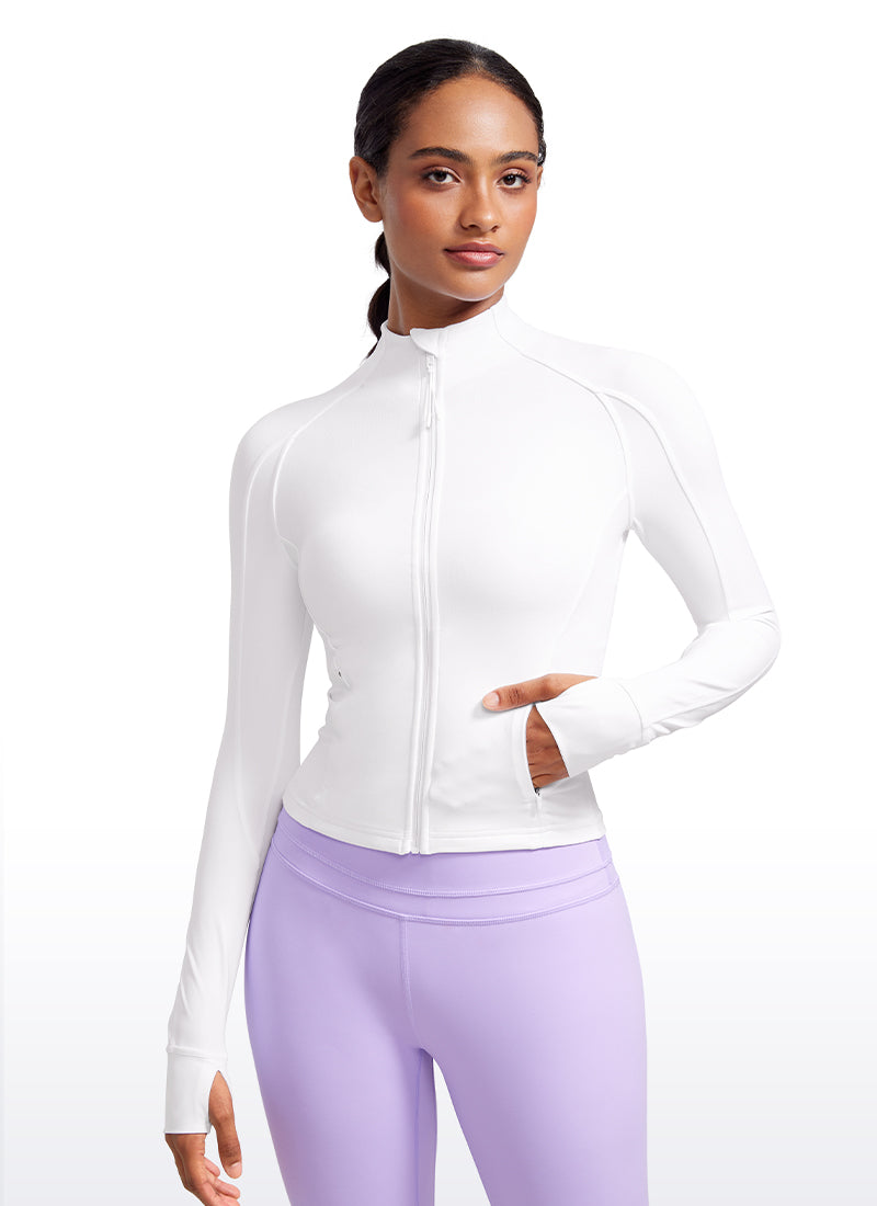 Butterluxe Waist-Length Full Zip Jackets