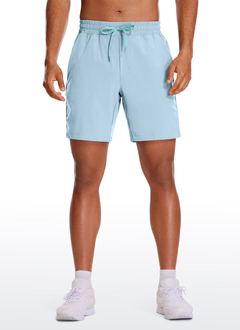 Feathery-Fit Athletic Shorts 7''- Lined